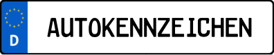 Kennzeichen BUrgLengenfeld