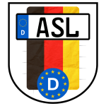 Kennzeichen ASL – Autokennzeichen für asl