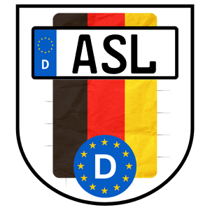 Kennzeichen ASL - Wunschkennzeichen Landkreis Salzlandkreis reservieren