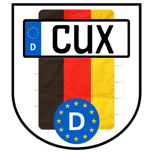 Kennzeichen CUX - Wunschkennzeichen Landkreis Cuxhaven reservieren