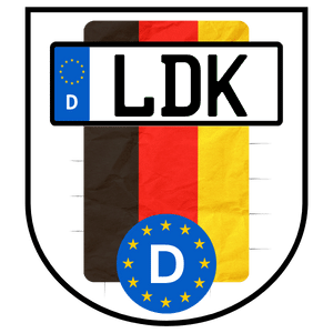 Kennzeichen LDK - Wunschkennzeichen Landkreis Lahn-Dill-Kreis reservieren