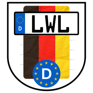 Kennzeichen LWL - Wunschkennzeichen Landkreis Ludwigslust-Parchim reservieren