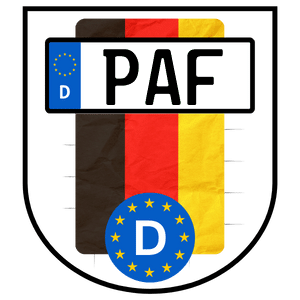 Kennzeichen PAF - Wunschkennzeichen Landratsamt Pfaffenhofen a.d. Ilm reservieren