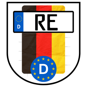 Kennzeichen RE - Wunschkennzeichen Landkreis Recklinghausen reservieren