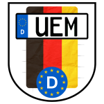 Kennzeichen UEM – Autokennzeichen für uem