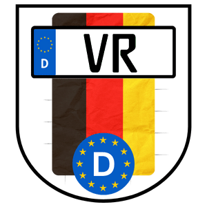 Kennzeichen VR - Wunschkennzeichen Landkreis Vorpommern-Rügen reservieren