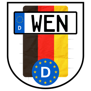 Kennzeichen WEN - Wunschkennzeichen Stadt Weiden i.d.Opf. reservieren