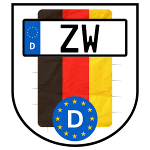 Kennzeichen ZW - Wunschkennzeichen Landkreis Südwestpfalz reservieren