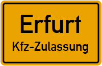 Zulassungsstelle Erfurt