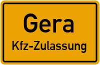 Zulassungsstelle Gera