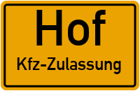 Zulassungsstelle Hof