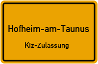 Zulassungsstelle Main-taunus-kreis