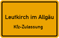 Zulassungsstelle Wangen