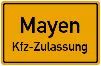 Zulassungsstelle Mayen, Koblenz