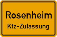 Zulassungsstelle Rosenheim