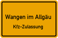 Zulassungsstelle Wangen