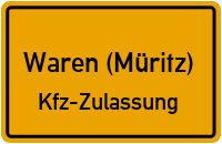 Zulassungsstelle Waren