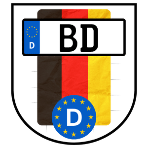 Wunschkennzeichen BundesDienst (BD) - Hier Kennzeichen reservieren