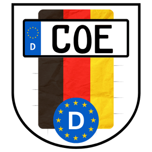 Wunschkennzeichen COEsfeld (COE) - Hier Kennzeichen reservieren