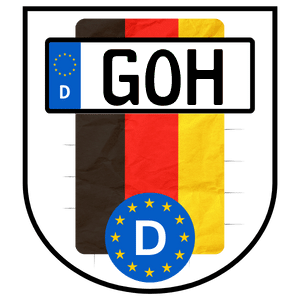 Wunschkennzeichen GOarsHausen (GOH) - Hier Kennzeichen reservieren