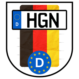 Wunschkennzeichen HaGeNow (HGN) - Hier Kennzeichen reservieren