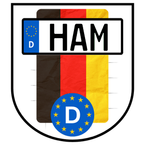 Wunschkennzeichen HAMm (HAM) - Hier Kennzeichen reservieren