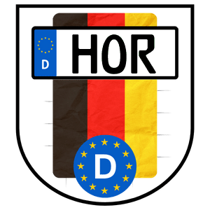 Wunschkennzeichen HORb (HOR) - Hier Kennzeichen reservieren