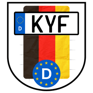 Wunschkennzeichen KYFfhäuser (KYF) - Hier Kennzeichen reservieren