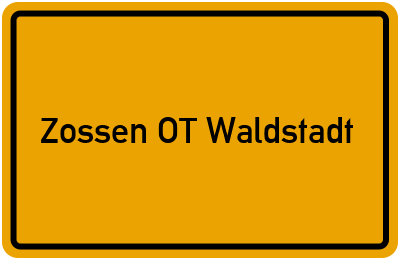 Strassenverkehrsamt Zossen Ot Waldstadt